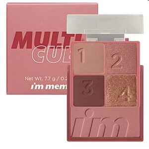 Multi Cube Eyeshadow Palette - Peach and Bronze